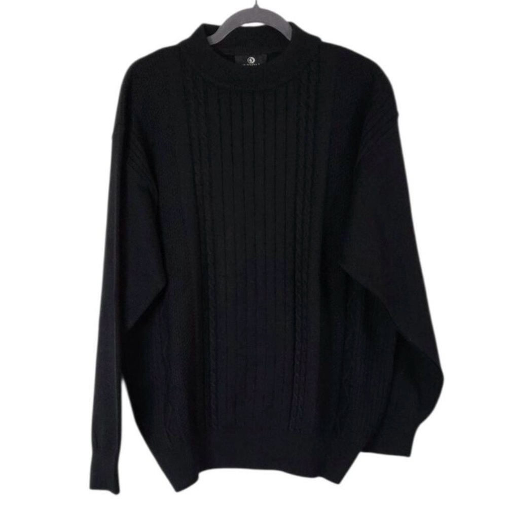 Tuscan Made in Italy Pullover Sweater | L | black